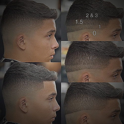 2 3 fade long on top hairstyle