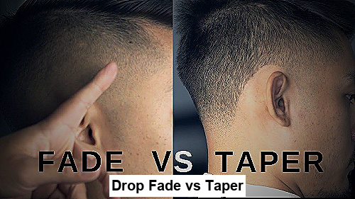 Drop Fade vs Taper