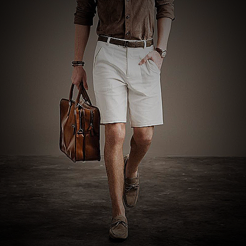 Casual-dressing-guidelines for Loafers On Shorts