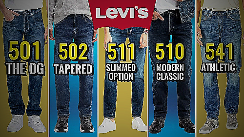 Levi's Premium vs Regular Jeans