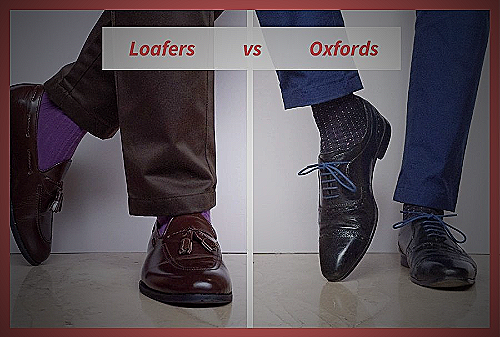 Loafers vs Oxfords