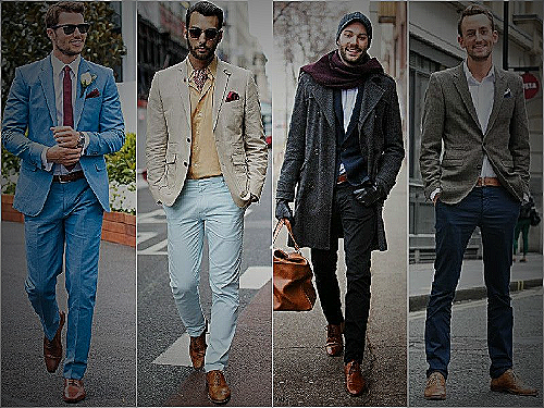 Oxford shoes and jeans trending