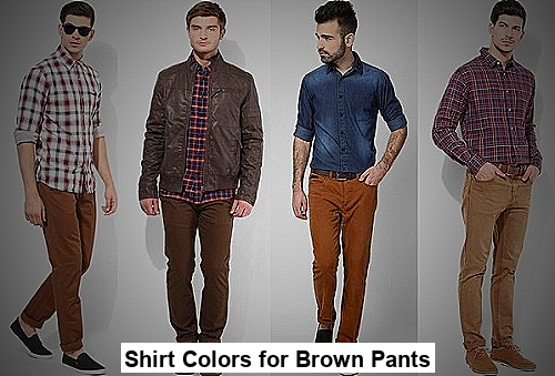 Shirt Colors for Brown Pants