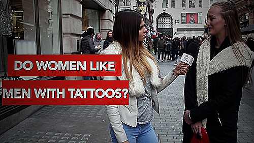 Alternative Women with Men with Tattoos - do women like men with tattoos