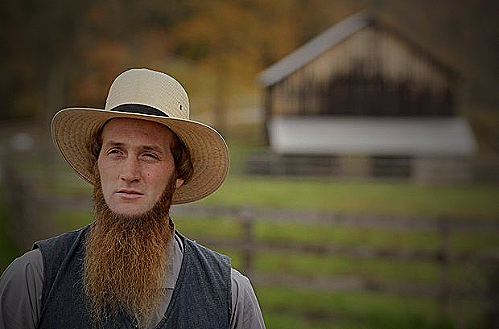 Amish Man with Beard