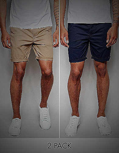 Chino Shorts - what to wear with black shorts men