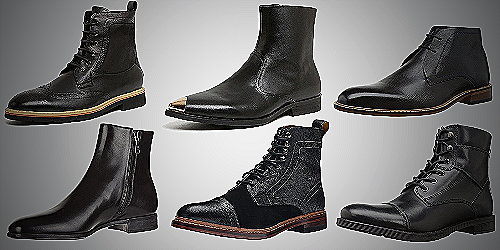 Clean black boots - how to style black boots men