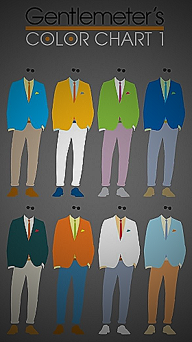 Color psychology in men's clothing - why men are the way they are