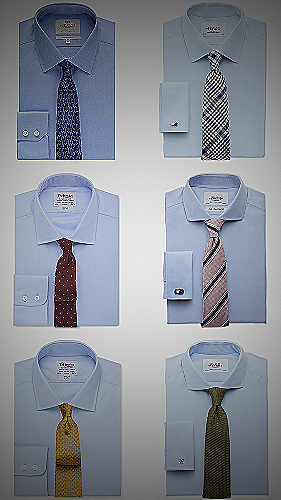 Different color ties and occasions