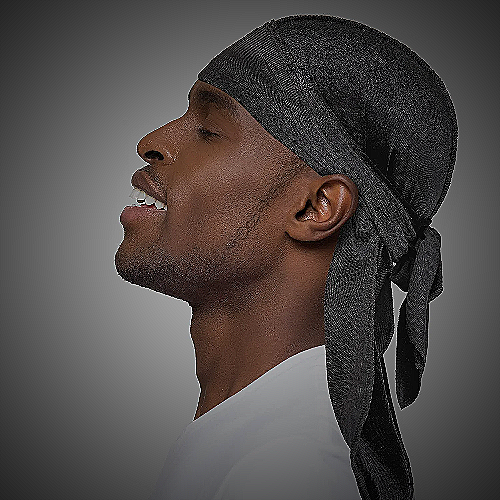 Different styles of do-rags for men