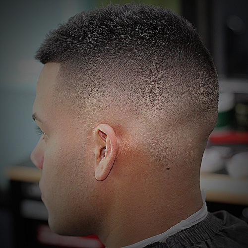 Fade High and Tight Haircut for Men
