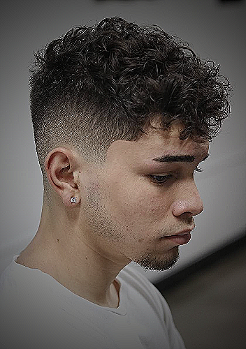 Finishing the Cut - how to cut mens curly hair