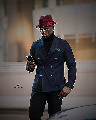 Hats for Men Image - how to style black pants men