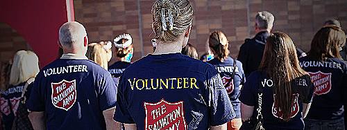 Image of a volunteer event