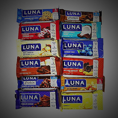 Luna Bar Flavor Options