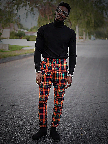 Outfit Ideas for Casual Events - how to style plaid pants men