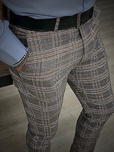 Outfit Ideas for Formal Occasions - how to style plaid pants men