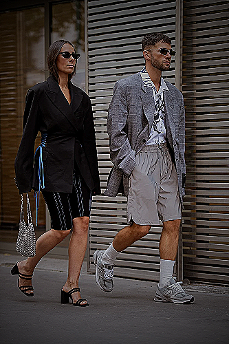 Parisian Men's Fashion with Denim - what do men wear in paris