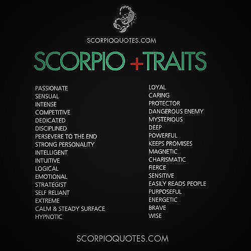Scorpio Men Personality Traits - what are scorpio men attracted to