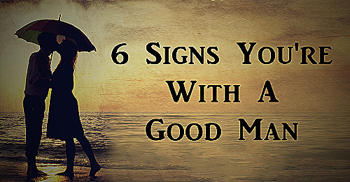 Signs of a Good Man - where are the good men