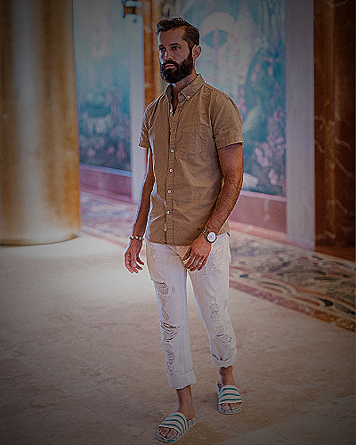 men in miami chic clothing - what to wear in miami men