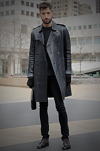 men's trench coat - how to style a trench coat men